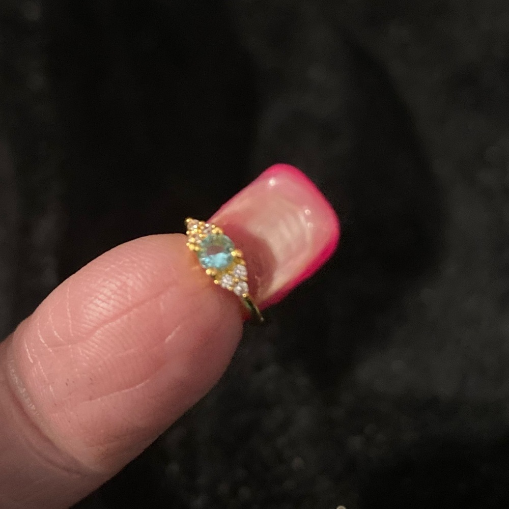 Nose Ring- Gold Nose Clip Cubic Zirconia Copper Nose Clip nwt - Picture 8 of 16